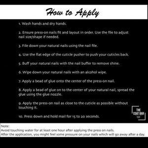 Life’s Too Heart 🖤 Custom Press On Nails | High Quality Nails | Handmade